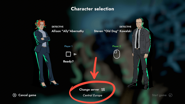 Server selection